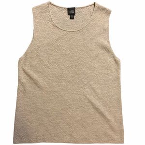 Eileen Fisher Sleeveless Wool Sweater